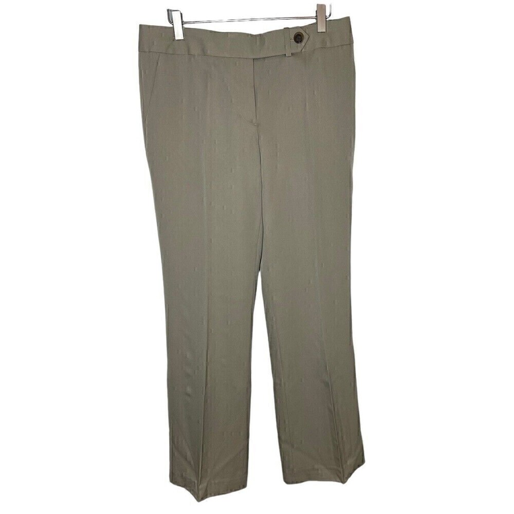 J Crew Womens City Fit Wool Career Pants Tan Size 8 New With Tags